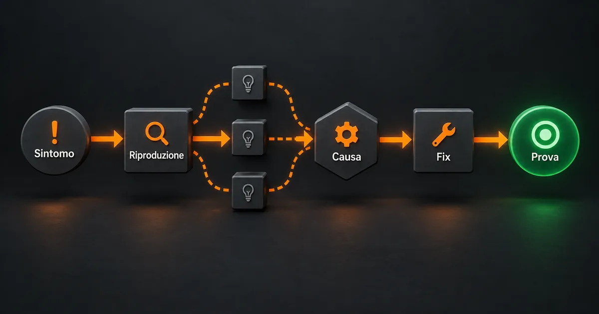 Come correggere un bug con Claude Code partendo da una riproduzione
