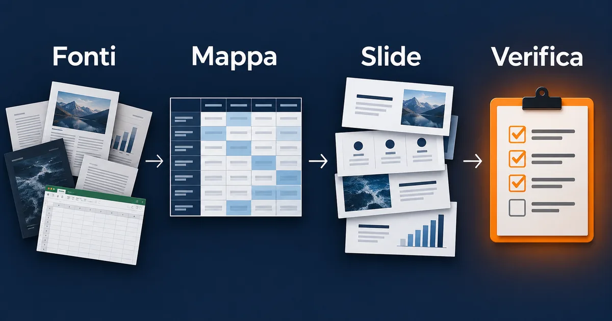 Come creare una presentazione PowerPoint con Claude partendo dalle fonti