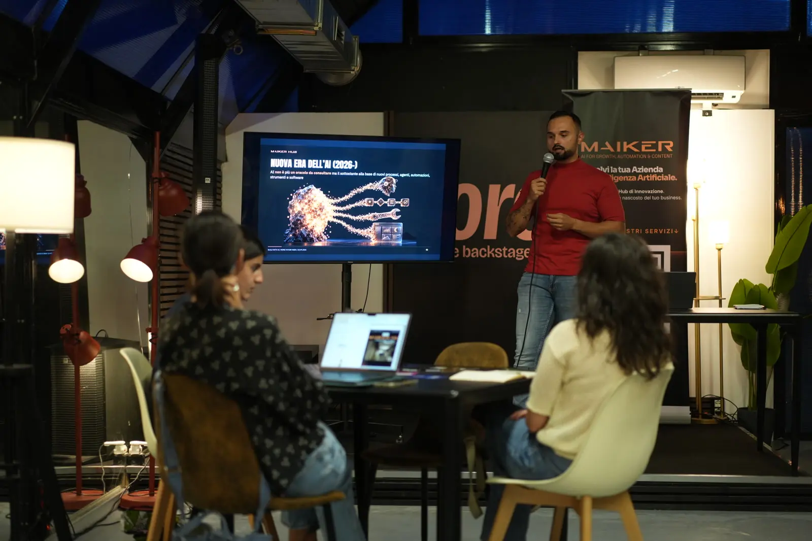 Build with AI alla Rome Future Week, momento 2